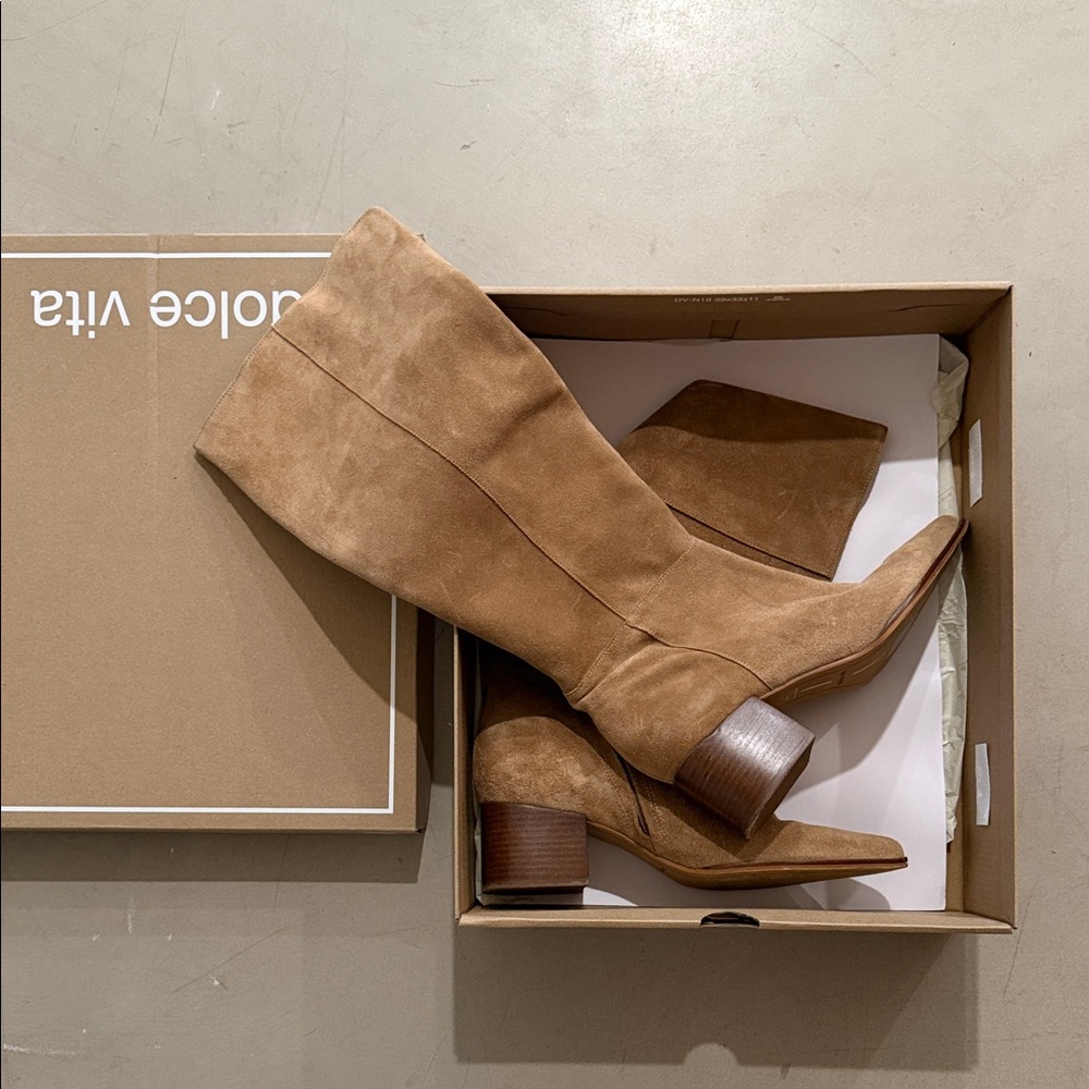 Dolce Vita Women's Brown Heeled Boots
